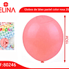 Globos de látex pastel color rosa 20pcs 15cm