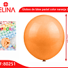 Globos de látex pastel color naranja 20pcs 15cm