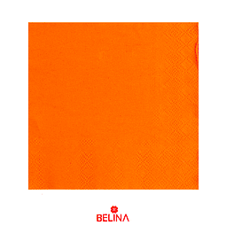 Servilletas naranja 20pcs 25x25cm