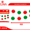 Guirnalda de navidad 4m
