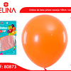 Globos de latex piñata naranja 100cm 1un