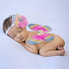 Alas de mariposa para bebé 19x25cm color aleatorio