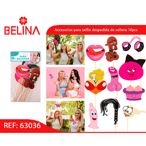 Accesorios para selfie despedida de soltera – Belina Coti