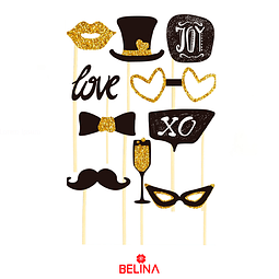 Accesorio para selfie love 10pcs