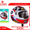 Globo metalico casco 51x53cm