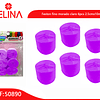 Feston fino morado claro 6pcs 2.5cmx10m