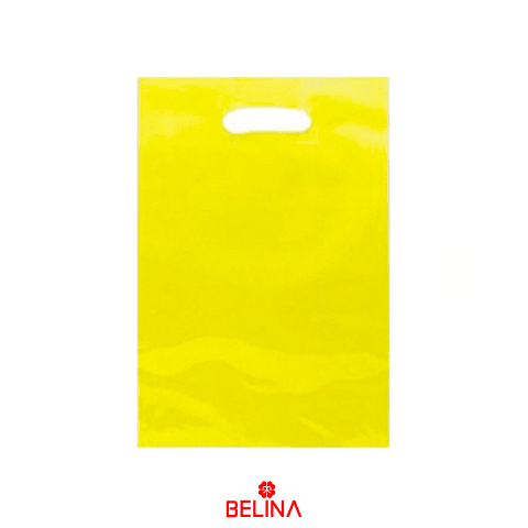 Bolsa plastica amarillo 10pcs