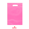 Bolsa plastica rosada 10pcs