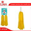 Pompones de porrista color amarillo 2pcs 30cm