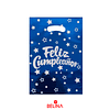 Bolsa para dulces color azul 17x25cm 10pcs