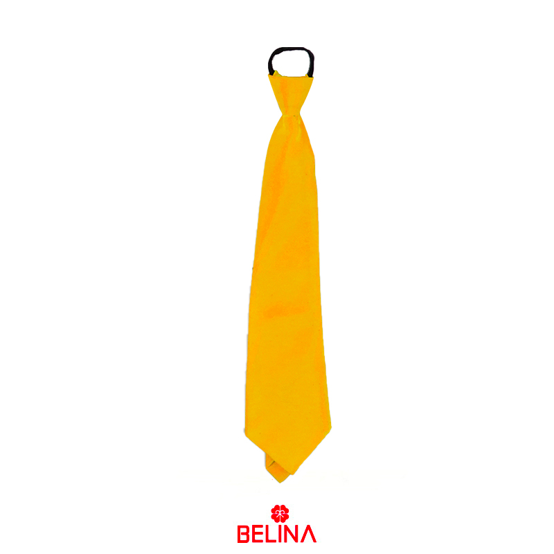 Corbata amarilla 8x40cm