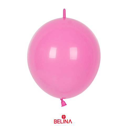 Globos de latex linking rosado 10pcs 25cm 