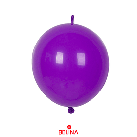 Globos de latex linking  purpura   10pcs 25cm 