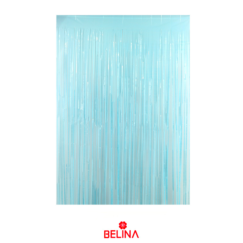 Cortina azul 100x300cm