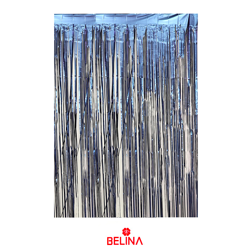Cortina azul 100x200cm