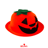 Gorro Halloween Calabaza Naranja 28x29cm