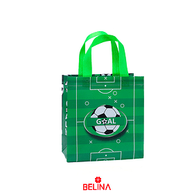 Bolsas Ecologicas futbol 12x32x36cm diseño aleatorio