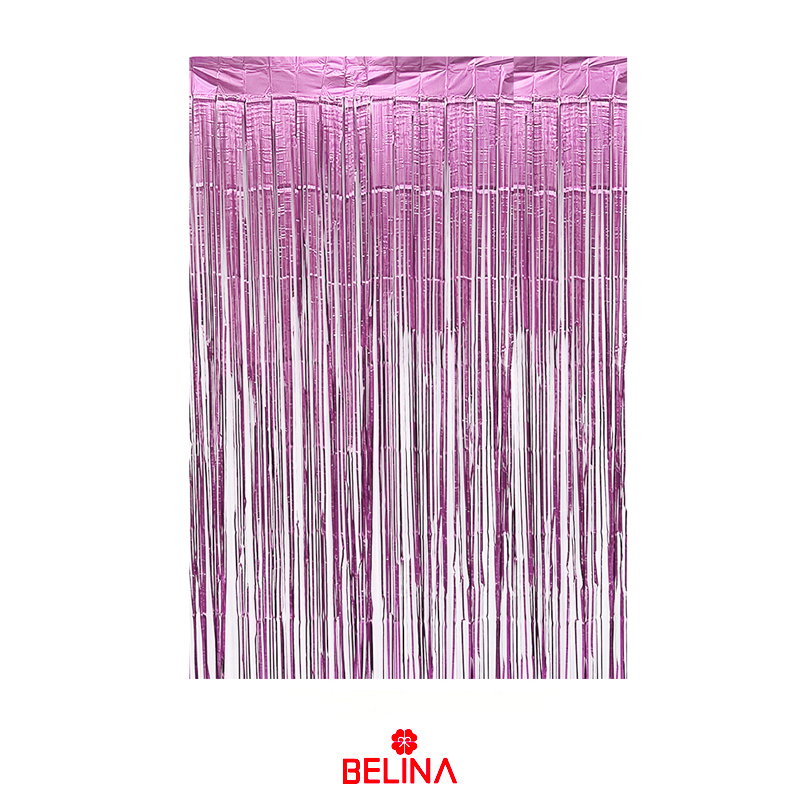 Cortina rosa 100x200cm