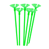 Varillas verdes para globos 12pcs 0.5x42cm 