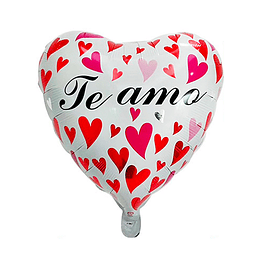 Globo metálico corazón 45cm