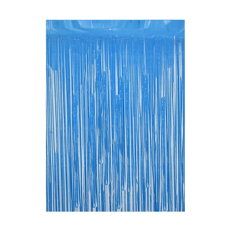 Cortina cotillon azul 100x200cm