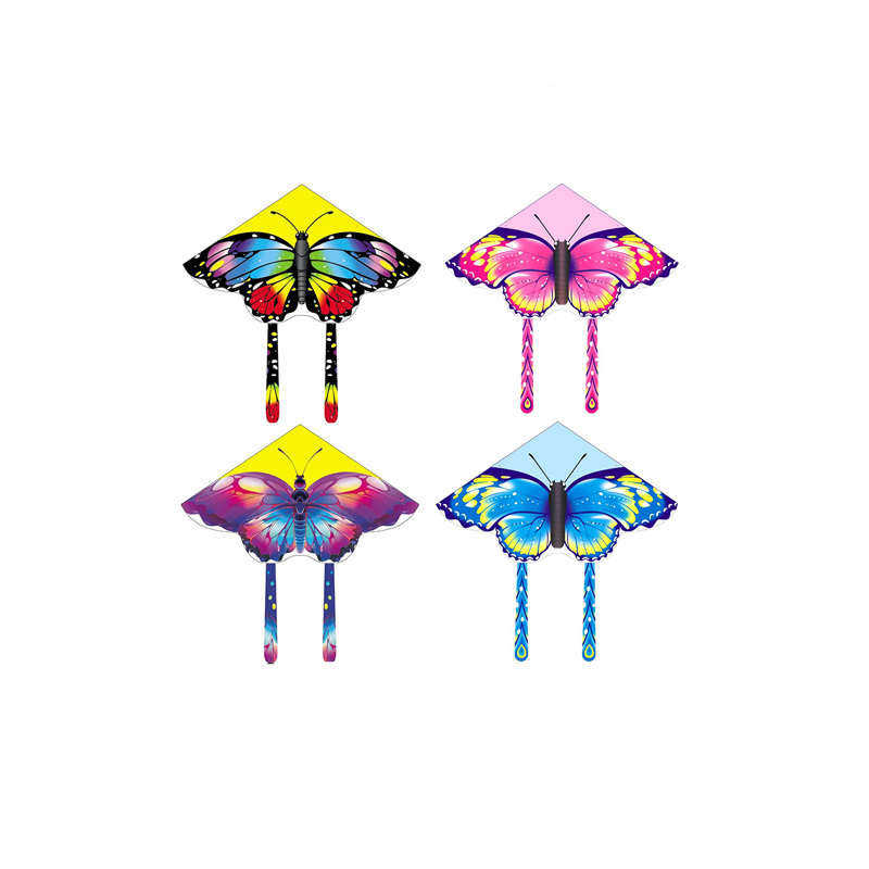 Cometa mariposa 85x85cm