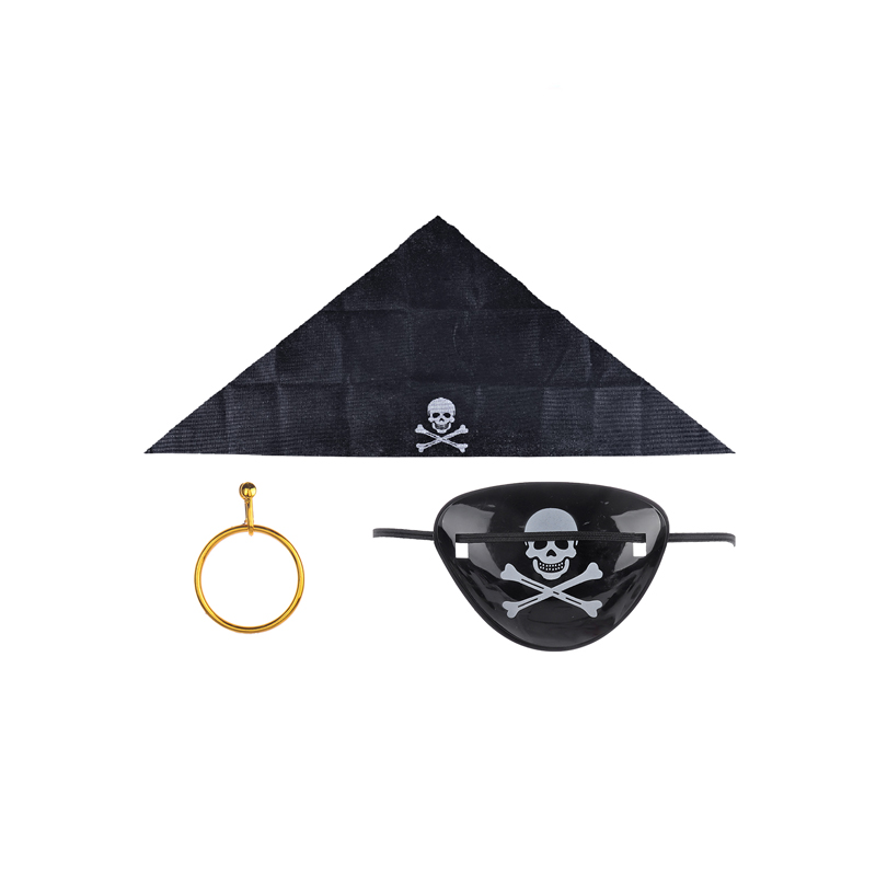 Accesorios de piratas 3pcs