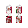 Bolsa de papel navideña 9.5x18.5x25.5cm diseño aleatorio 