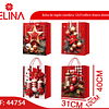 Bolsa de regalo navideña 12x31x40cm diseño aleatorio 