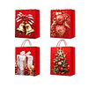 Bolsa de regalo navideña 8.5x18x24cm diseño aleatorio 