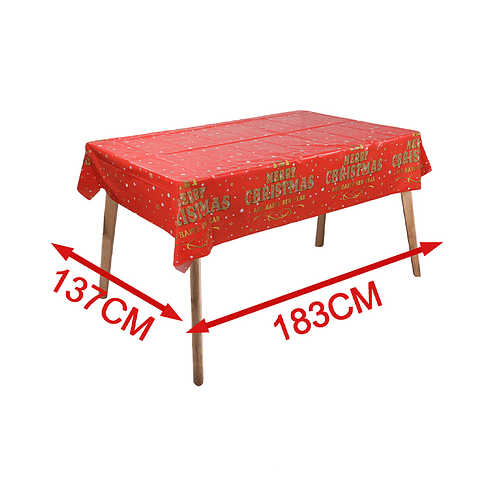 Mantel navideño 137x183cm 