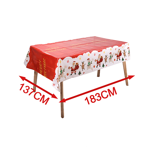 Mantel navideño 137x183cm 