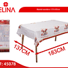 Mantel navideño 137x183cm 