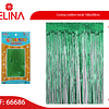 Cortina cotillon verde 100x200cm 