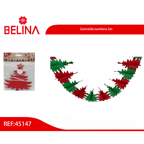 Guirnalda navideña 2m