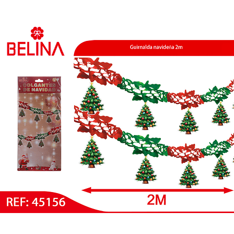 Guirnalda navideña 2m
