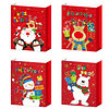 Bolsa de regalo navideña 3D 10x26x32cm diseño aleatorio 