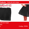 Tutu 30cm negro