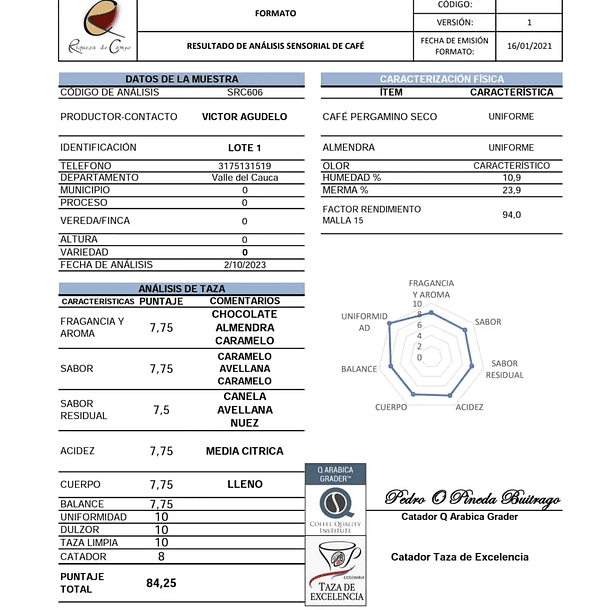 Cafe Molido Gourmet Artesanal Renzo Pereira - Amigos 500 gr 4