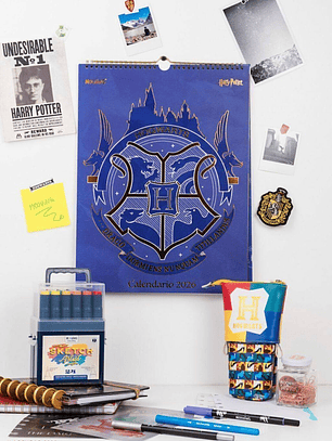 Calendario de Pared Harry Potter 2026 – Mooving 30x40 cm