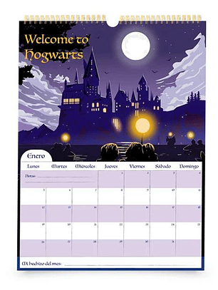 Calendario de Pared Harry Potter 2026 – Mooving 30x40 cm