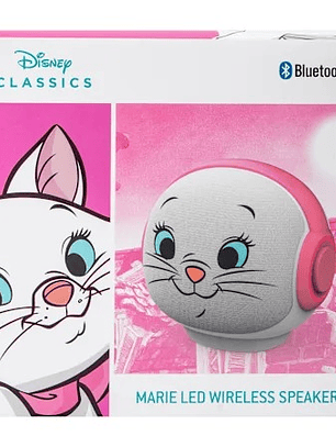Bocina LED inalámbrica Bluetooth Marie de Los Aristogatos