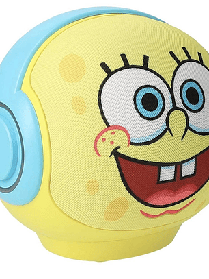 Bocina LED inalámbrica Bluetooth Bob Esponja