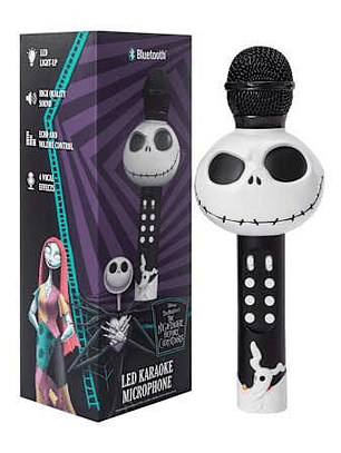  Disney Tim Burton’s The Nightmare Before Christmas LED Karaoke Microphone 