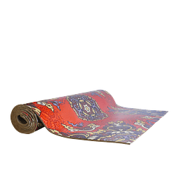 Mat Yoga Diseño Rojo 5mm 