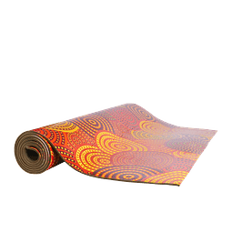 Mat Yoga Diseño Naranja 5mm