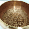 Cuenco tibetano 7 metales 11x7,5 diámetro.