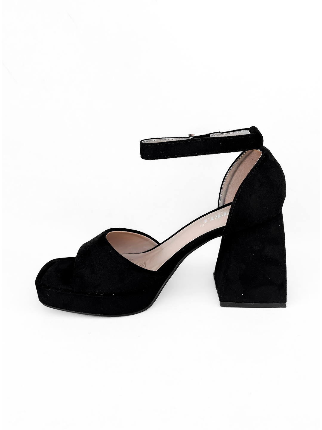 SANDALIA MUJER MAJU NEGRO GAMUZA 2