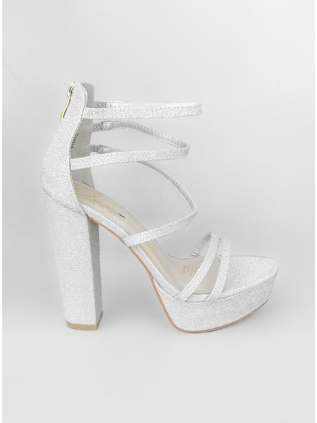SANDALIA MUJER CARLA PLATEADO 1