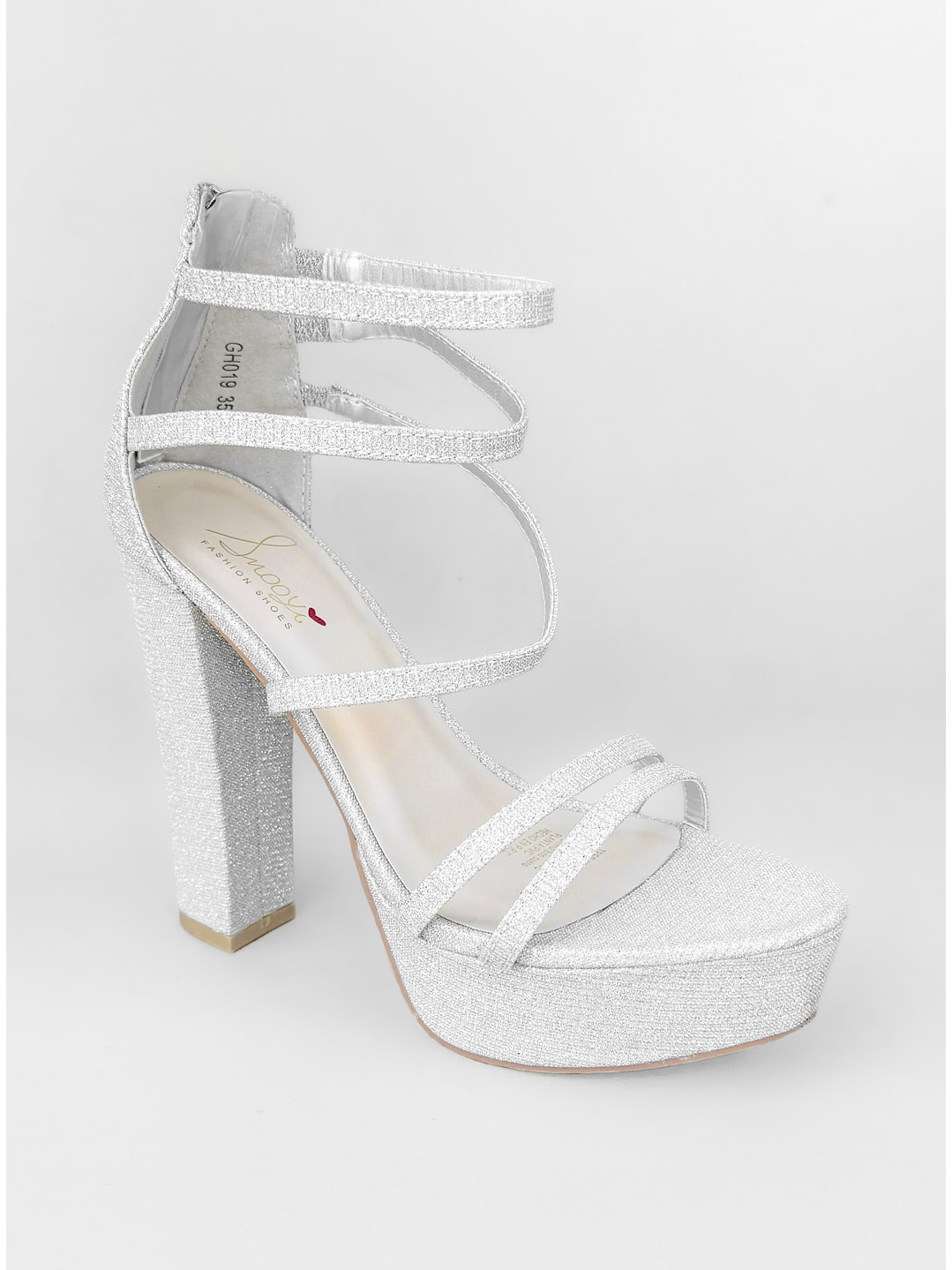 SANDALIA MUJER CARLA PLATEADO 3